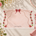 Bon Appétit Birdie Paper Placemats — Pack of 6