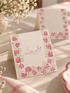 Oops, All Roses | Personalised Place Cards