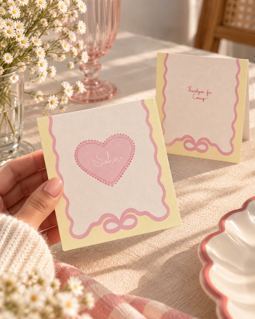 XOXO, Obviously | Personalised Place Cards