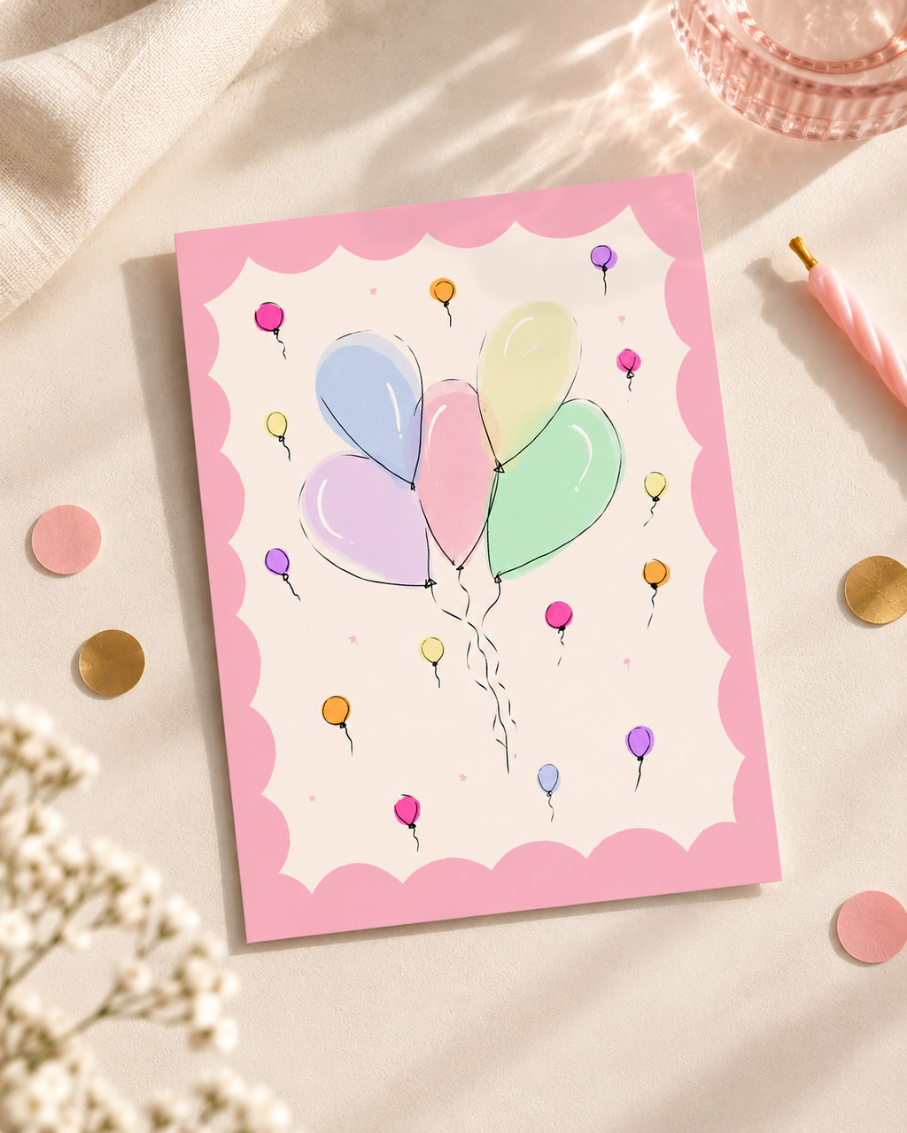 Balloon Era | Birthday Postcards