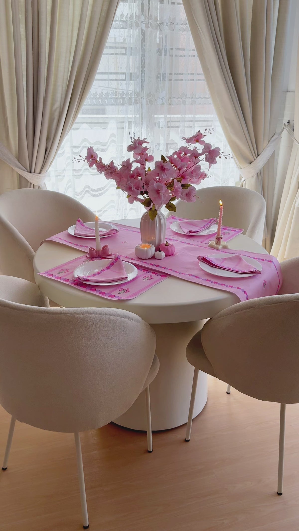 Heart Bloom Napkin
